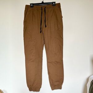 Men's Brown/Khaki Jogger Pants